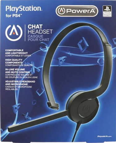 PowerA Chat Headset para PS4