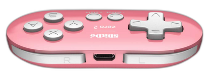 8Bitdo Zero 2 Bluetooth Gamepad Keychain Sized Mini Controller for Switch/Switch 2, Windows, Android