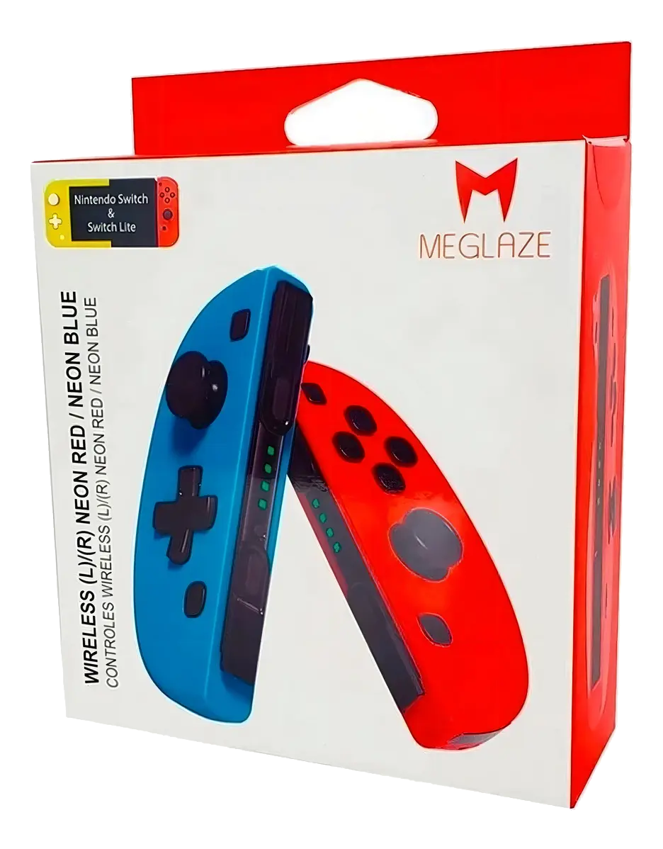 Meglaze Joy-Con Rojo y Azul