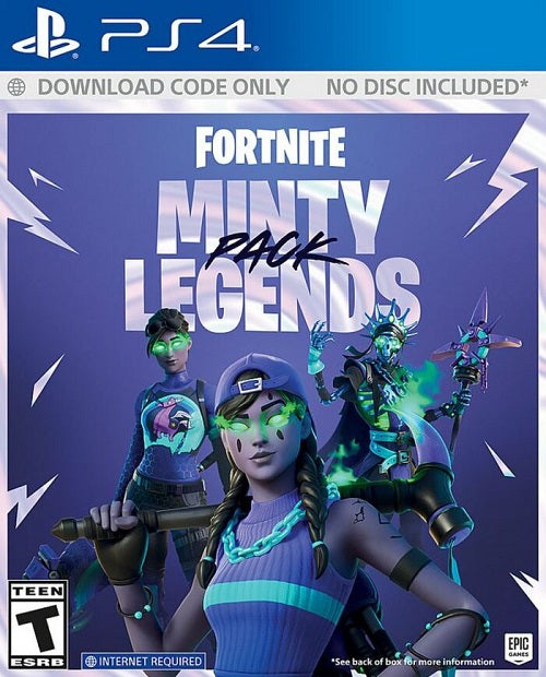 Fortnite Minty Legends Pack Ps4