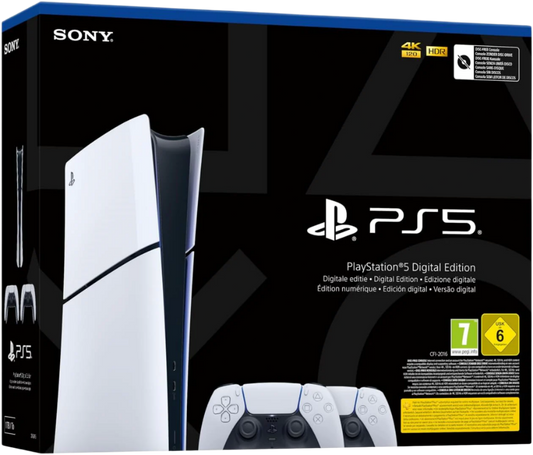 Playstation 5 Consola Digital Modelo Slim y 2 Mandos