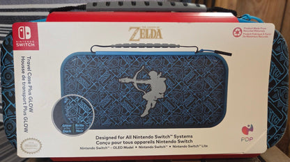 Nintendo Switch Zelda Travel Case Glow
