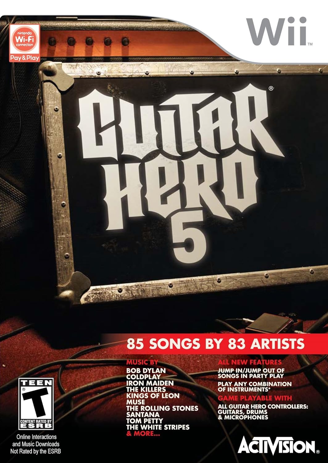 Guitar Hero 5 - Nintendo Wii