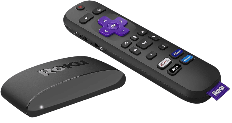 Roku Express 4K con control remoto por voz Pro