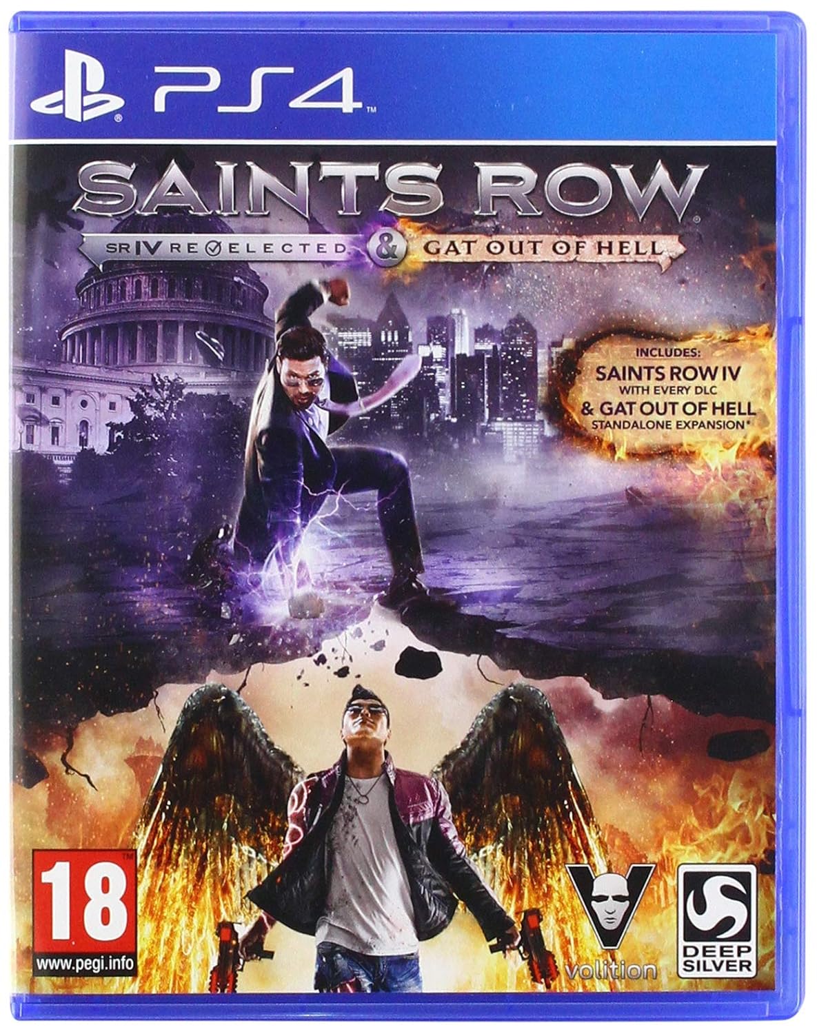 Saints Row 4 Re Elected and Gat Out Of Hell