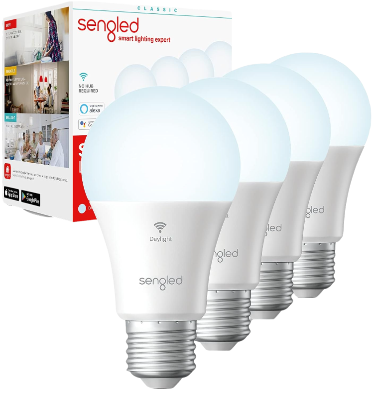 Sengled Bombilla WiFi Luz de Dia (4 pack)