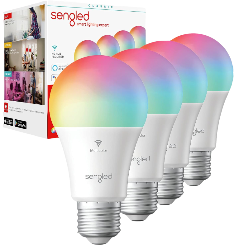 Sengled Bombilla WiFi Multicolor (4 pack)